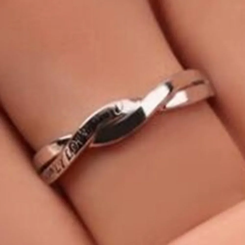 💥 New Lovers Ring Two Lines Twisted CZ Wedding Men Ring, GPMB1438